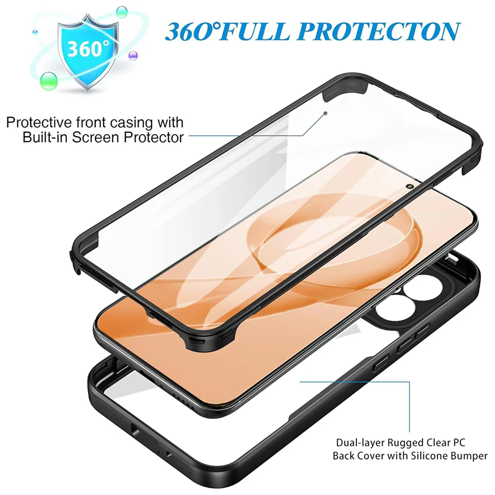 Case for Xiaomi Poco F8 Pro, Techsuit, ColorVerse 360, Blue - Image 5