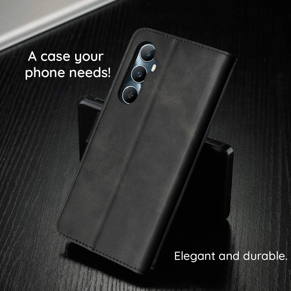 Case for Xiaomi Poco F8 Pro, Techsuit, Diary Book, Black - Image 3