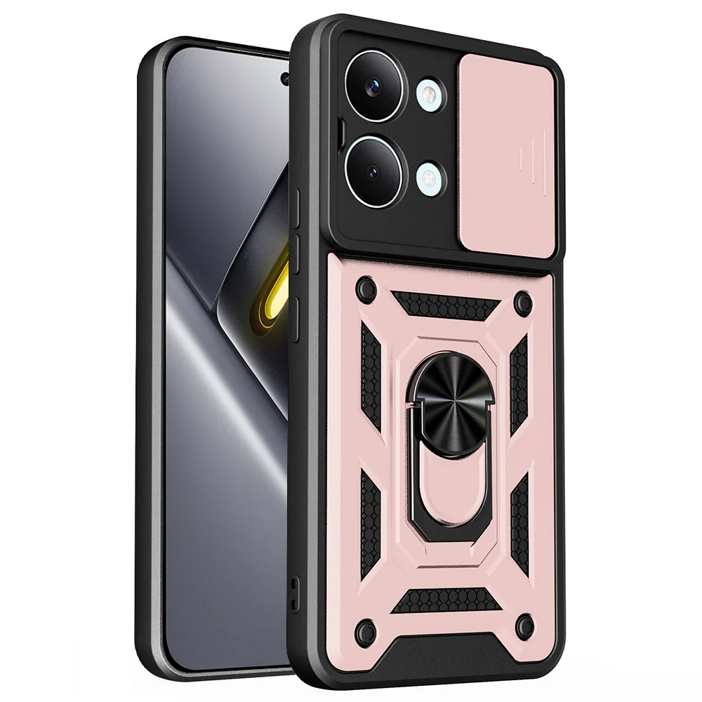 Case for Xiaomi Poco X8 Pro Max, Techsuit, CamShield, Rose Gold