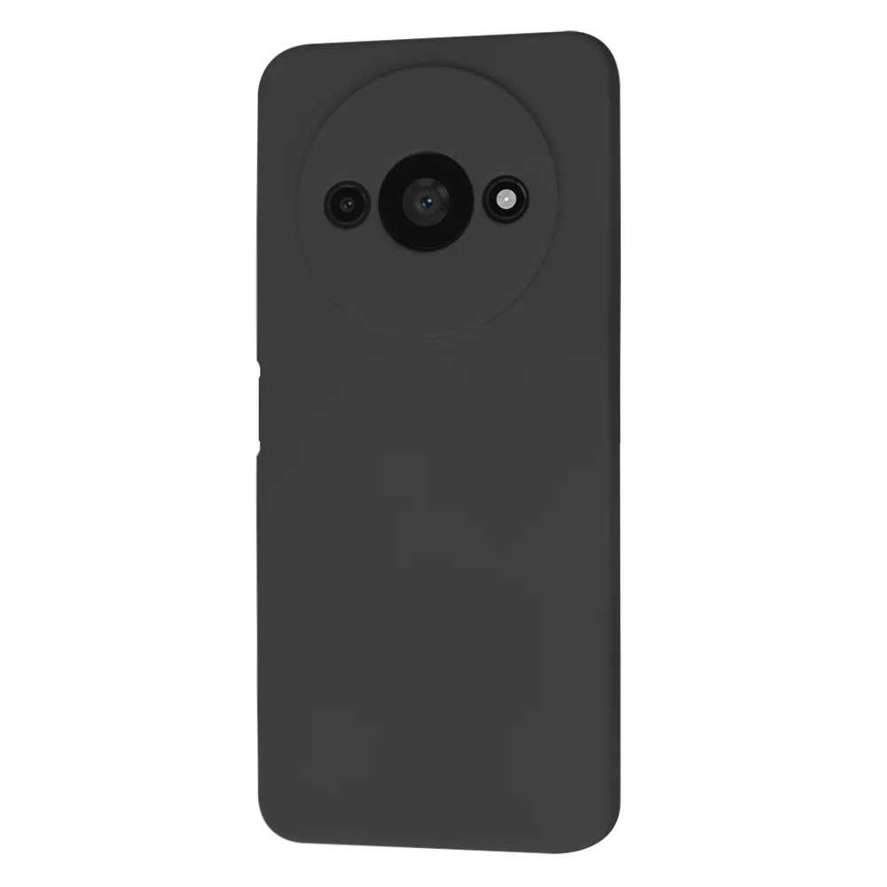 Case for Xiaomi Redmi A3x / A3, Techsuit, SoftFlex, Black - Image 4