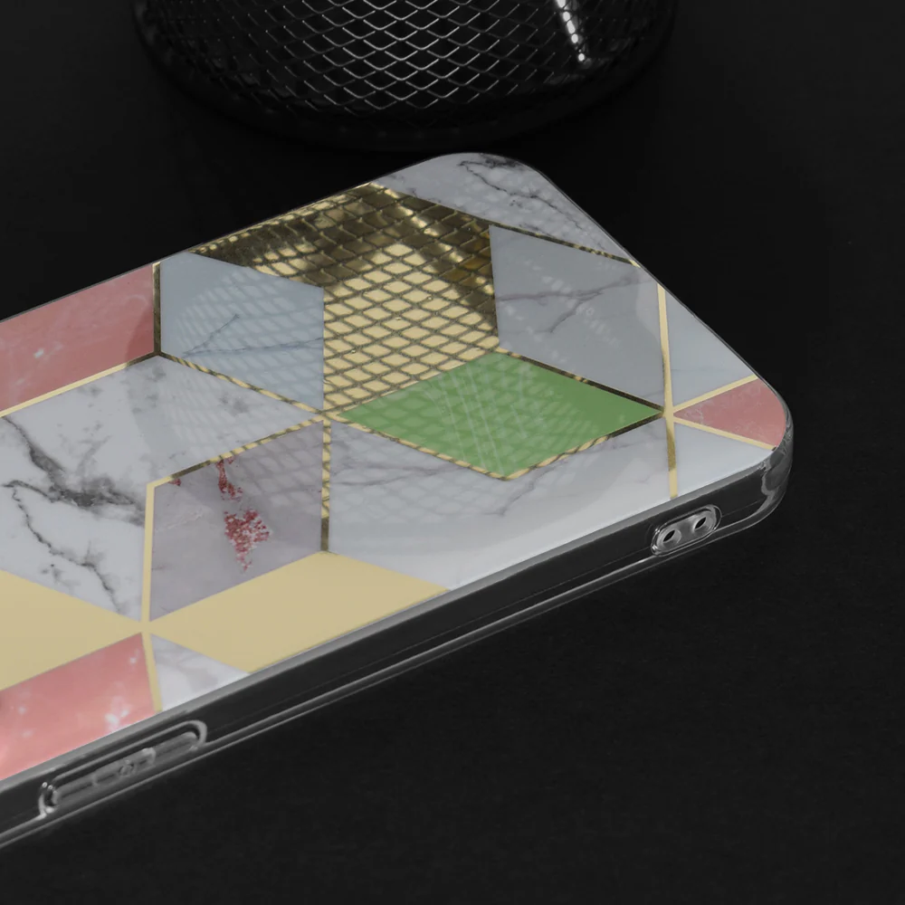 Case for Xiaomi Redmi Note 13 4G, Techsuit, Marble, Purple - Image 3