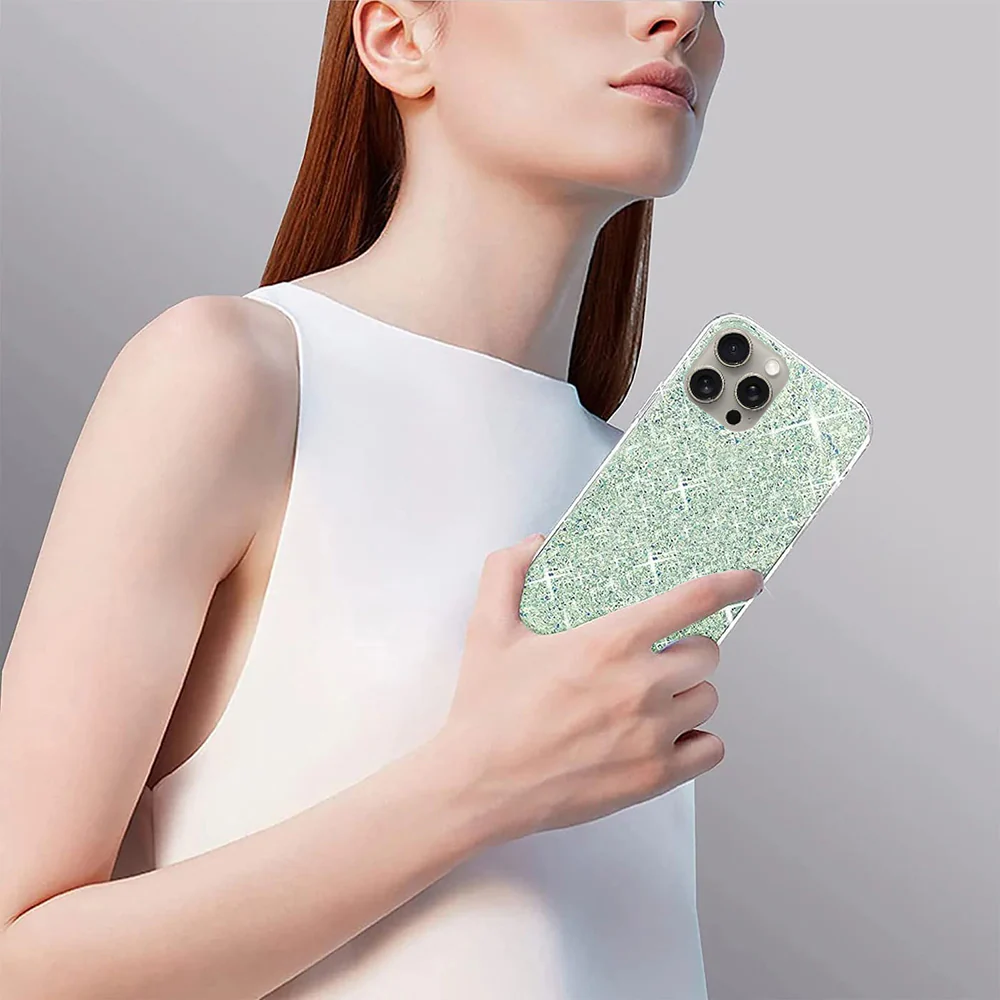 Case for Xiaomi Redmi Note 13 Pro 4G / Poco M6 Pro 4G, Techsuit, Sparkly Glitter, Pink - Image 5
