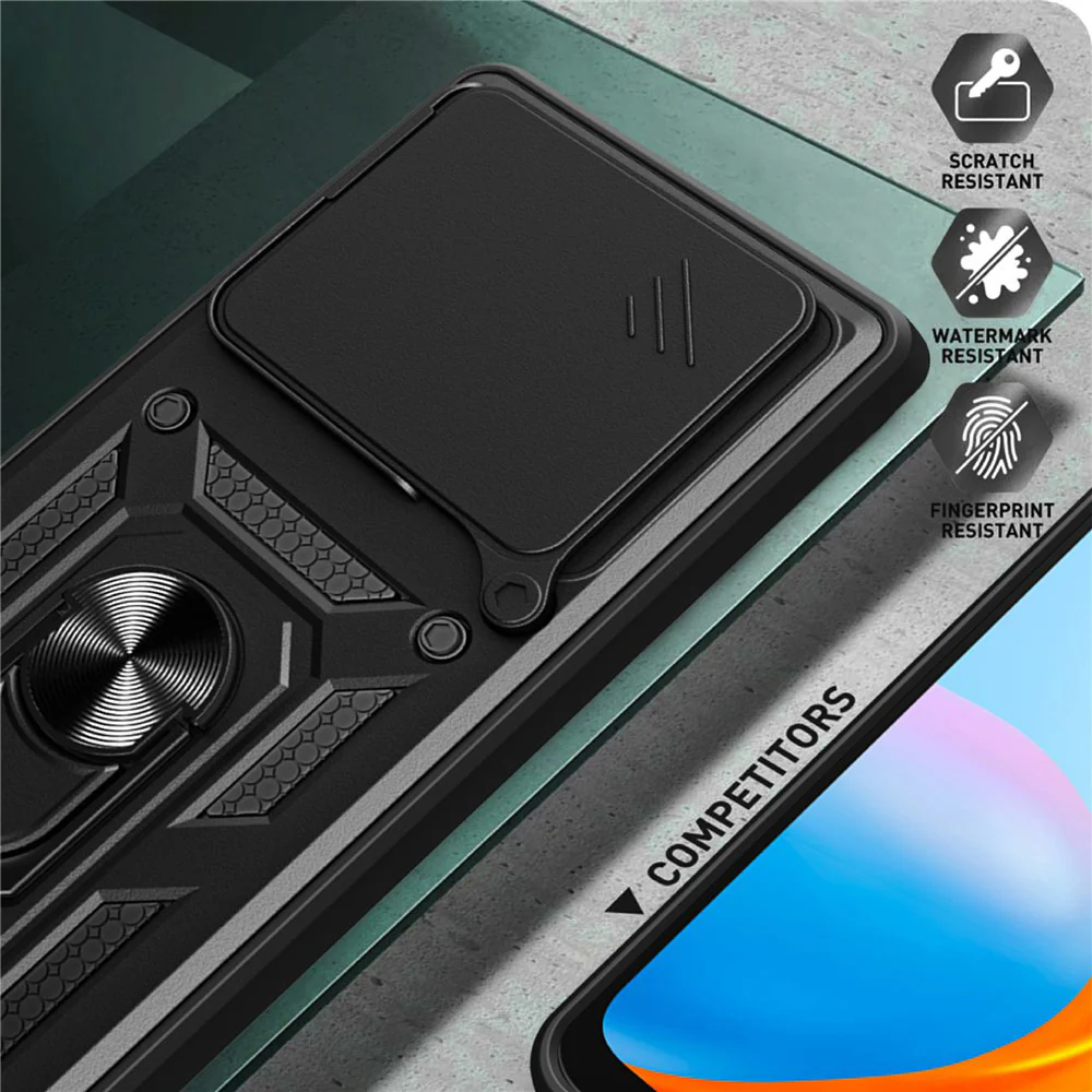 Case for Xiaomi Redmi Note 15 Pro 5G, Techsuit, CamShield, Green - Image 5