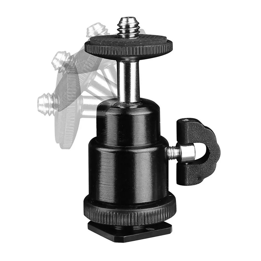 Cold Shoe Adapter - 1/4inch Techsuit BH-2, Black - Image 2