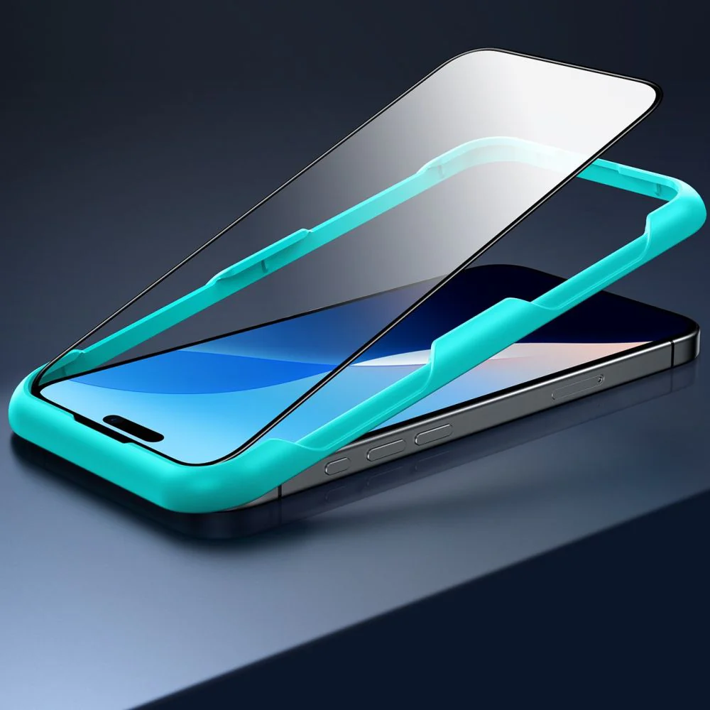 ESR Screen Protector for Apple iPhone 16, Tempered Glass, Full Glue - Image 3