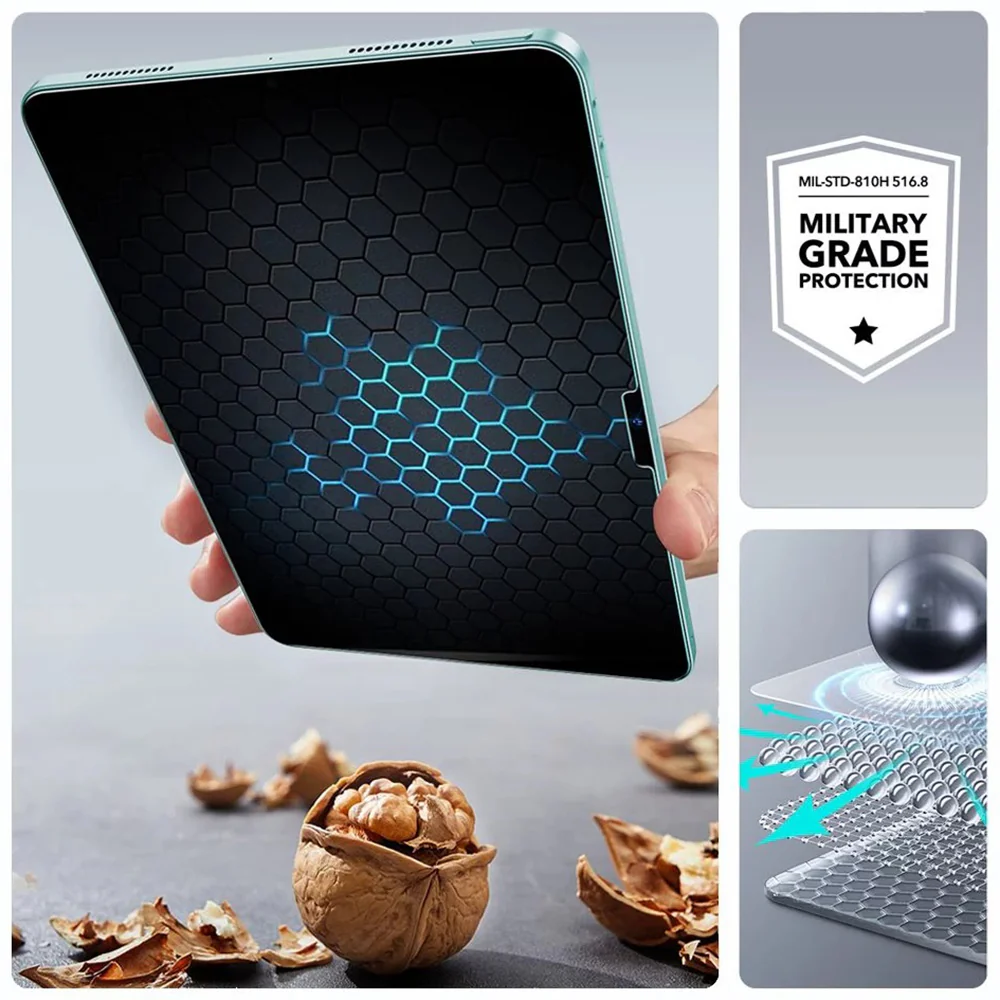 ESR UltraFit Screen Protector for Apple iPad Air 11 (2026) / Air 11 (2025), Tempered Glass, Full Glue, Set of 2 pieces - Image 5