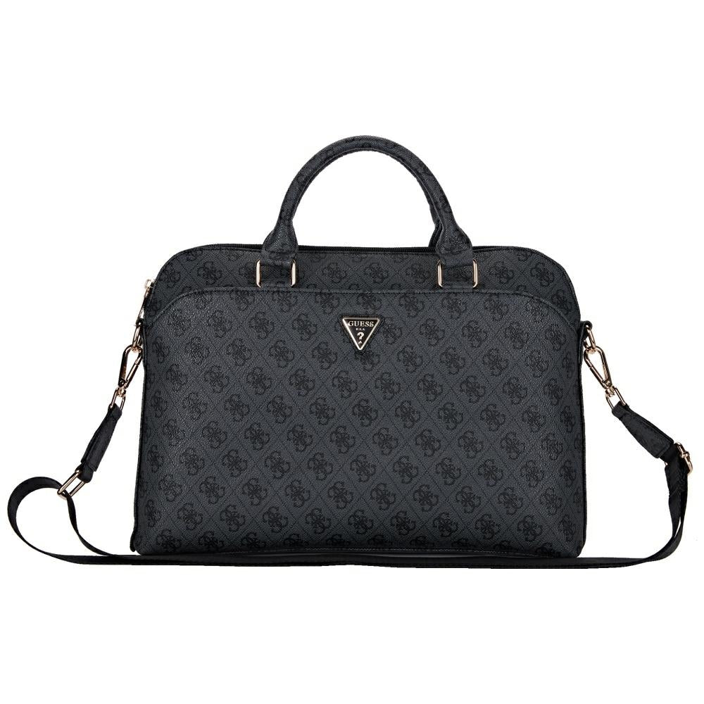 Guess 4G Triangle Logo Bag for 15inch Laptop, Black - Image 2