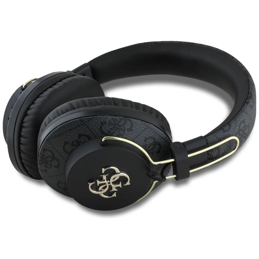 Handsfree Bluetooth Guess 4G Metal Logo, A2DP, Black - Image 2