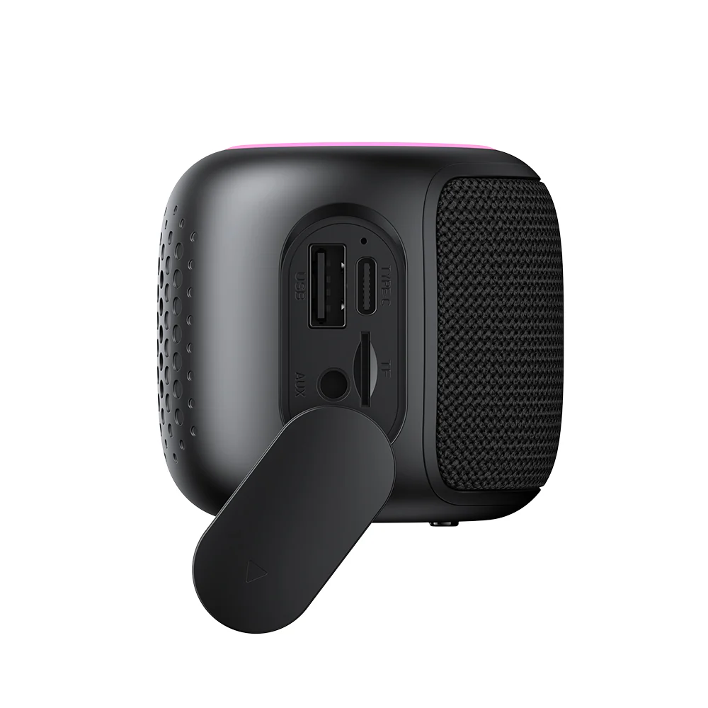 HAVIT SK809BT Portable Bluetooth Speaker, 7W, RGB, Waterproof, Black - Image 3