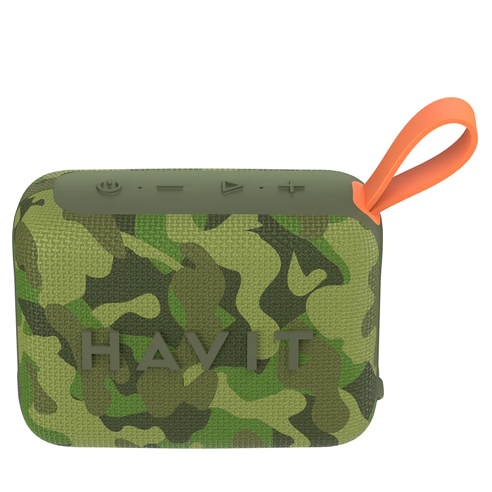 HAVIT SK874BT Portable Bluetooth Speaker, 8W, Waterproof, Camouflage - Image 5