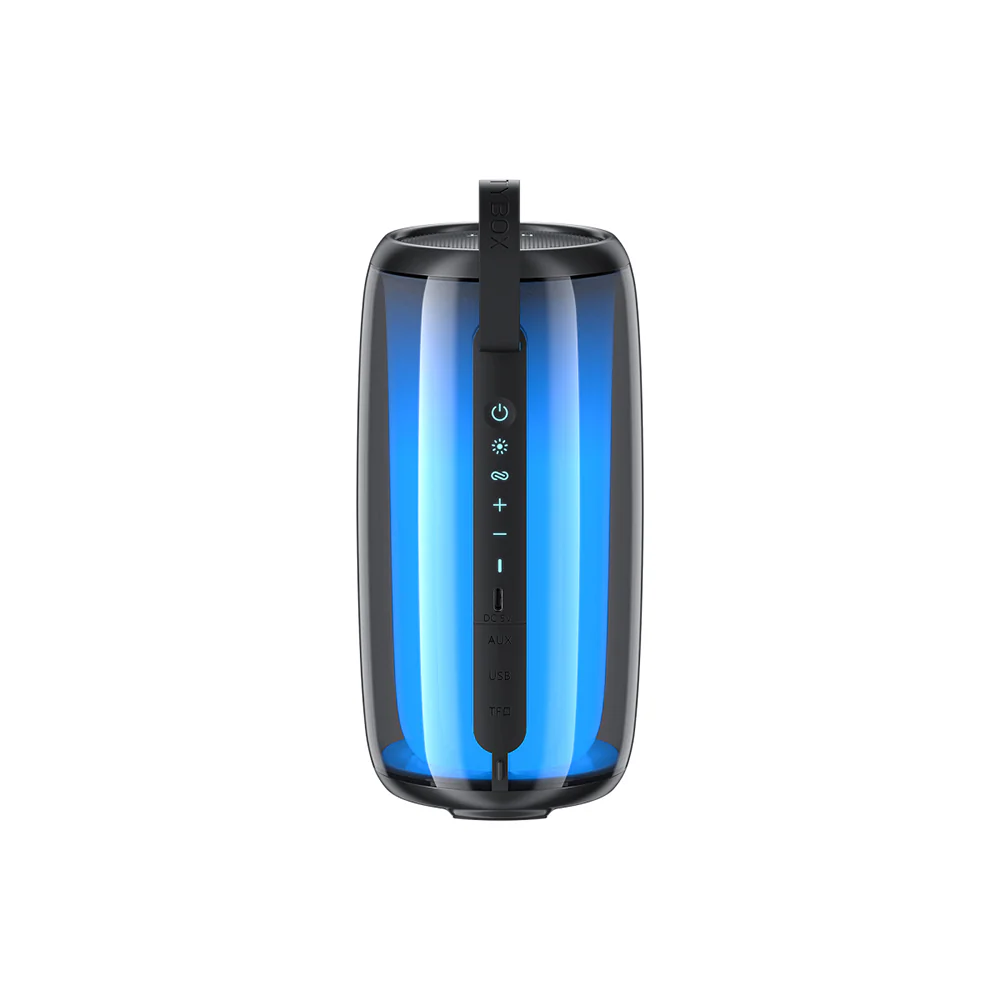 HAVIT SK879BT Portable Bluetooth Speaker, 8W, RGB, Waterproof, Black - Image 3