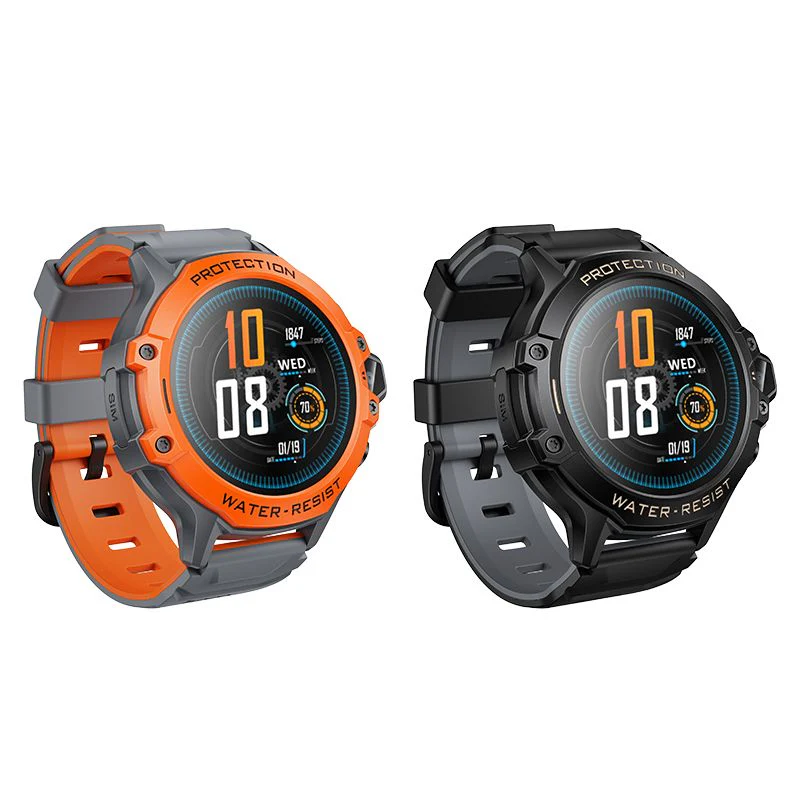 HOCO Y107 Kids Call Smartwatch, Orange - Image 6