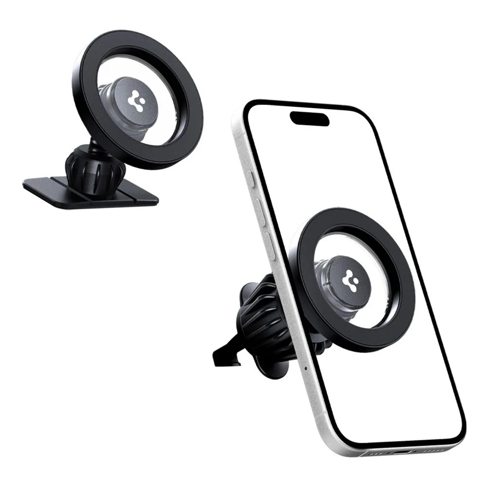 Magnetic Car Holder Spigen MFT13, Universal, Black ACP08315 - Image 2