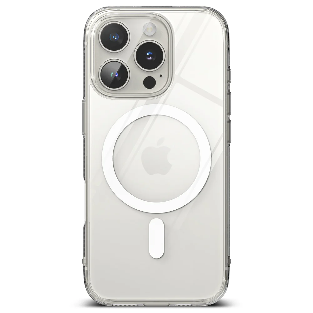 MagSafe Case for Apple iPhone 16 Pro, Ringke, Fusion, Transparent - Image 2