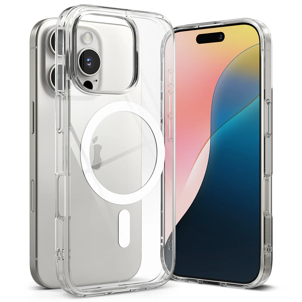 MagSafe Case for Apple iPhone 16 Pro, Ringke, Fusion, Transparent - Image 5