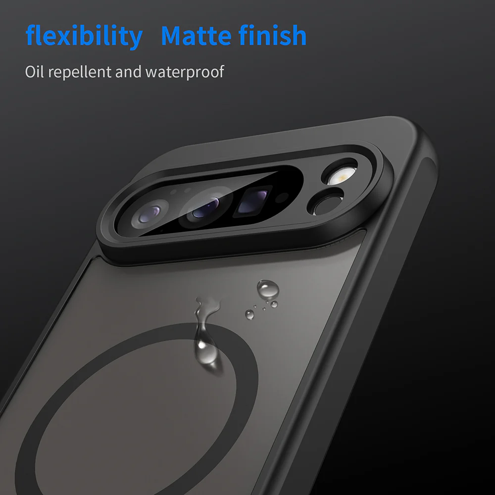 MagSafe Case for Google Pixel 10 Pro XL, Techsuit, HaloFrost II, Black - Image 6