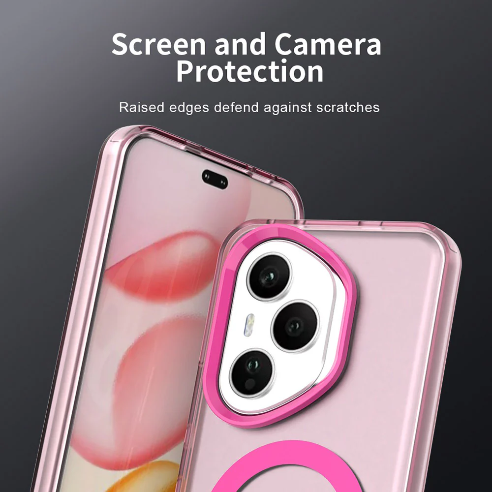 MagSafe Case for Honor 400 Pro, Techsuit, CandyCase, Pink - Image 3