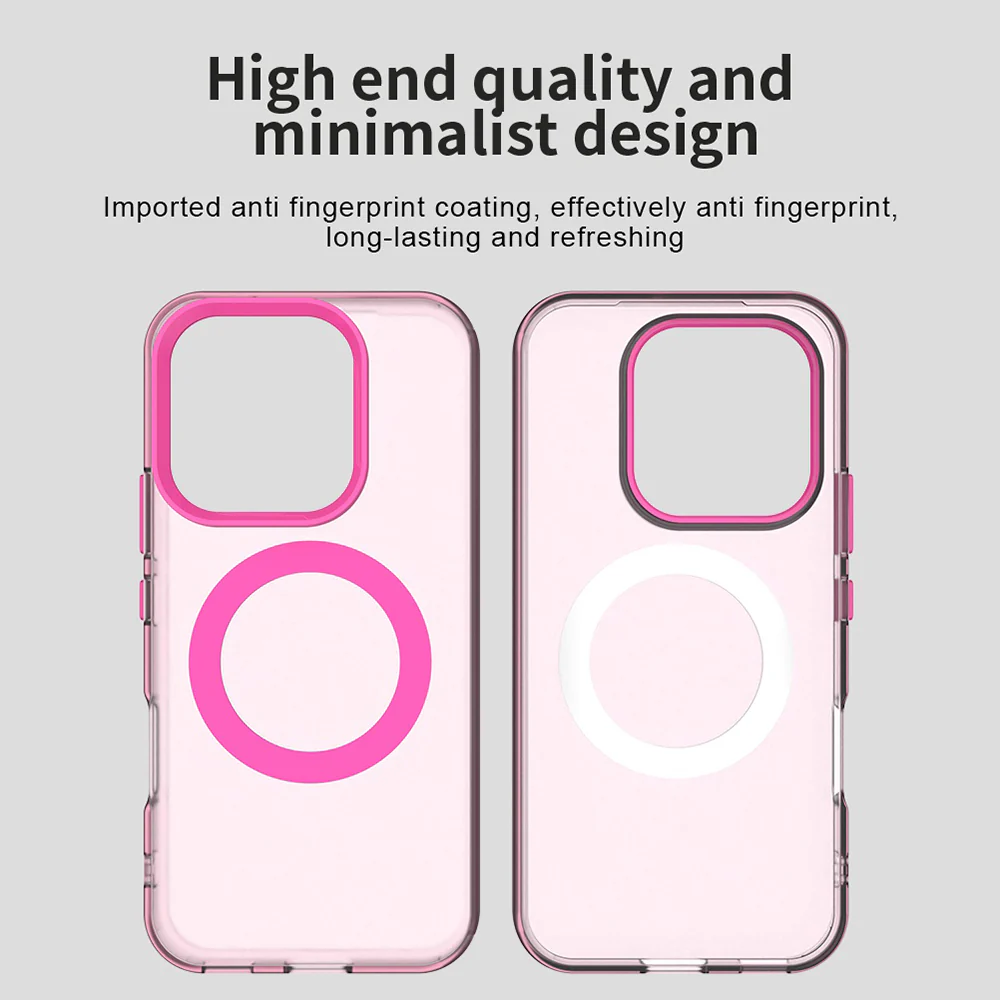 MagSafe Case for Honor 600 Lite, Techsuit, CandyCase, Pink - Image 6