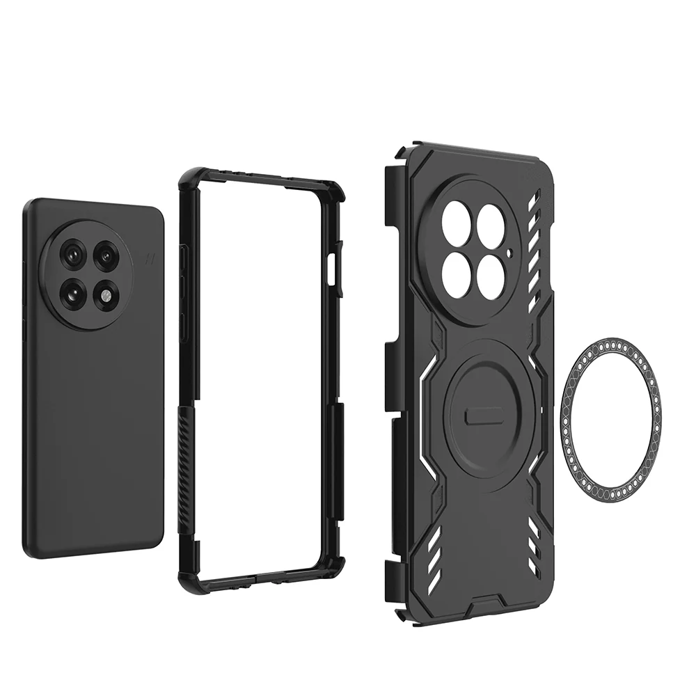 MagSafe Case for OnePlus 13, Techsuit, ArmorMag, Black - Image 5