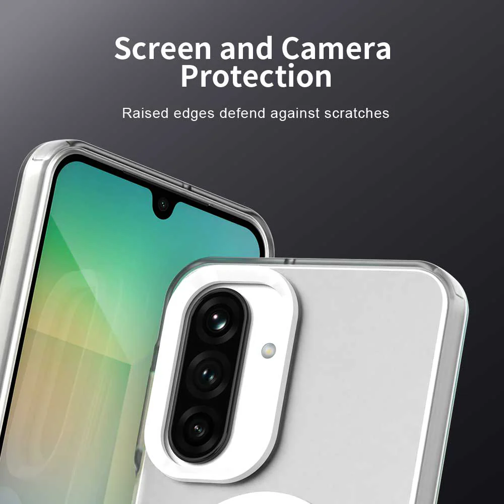 MagSafe Case for Samsung Galaxy A27 5G, Techsuit, CandyCase, White - Image 3