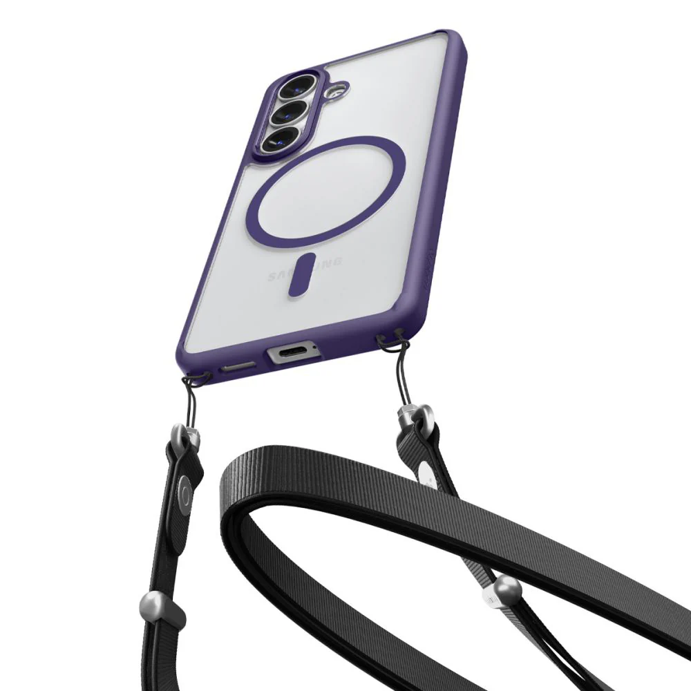MagSafe Case for Samsung Galaxy S26 S942, Spigen, Ultra Hybrid, Dark Purple ACS11220 - Image 6