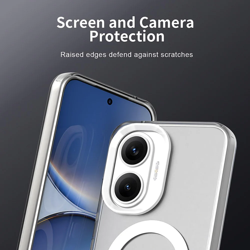 MagSafe Case for Xiaomi Poco F7, Techsuit, CandyCase, White - Image 4