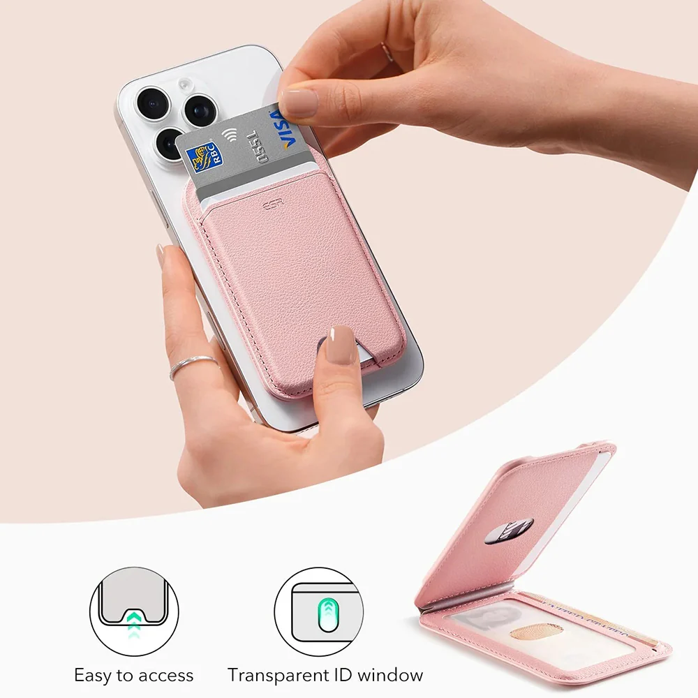 Magsafe Wallet, ESR, Stand, Pink - Image 3