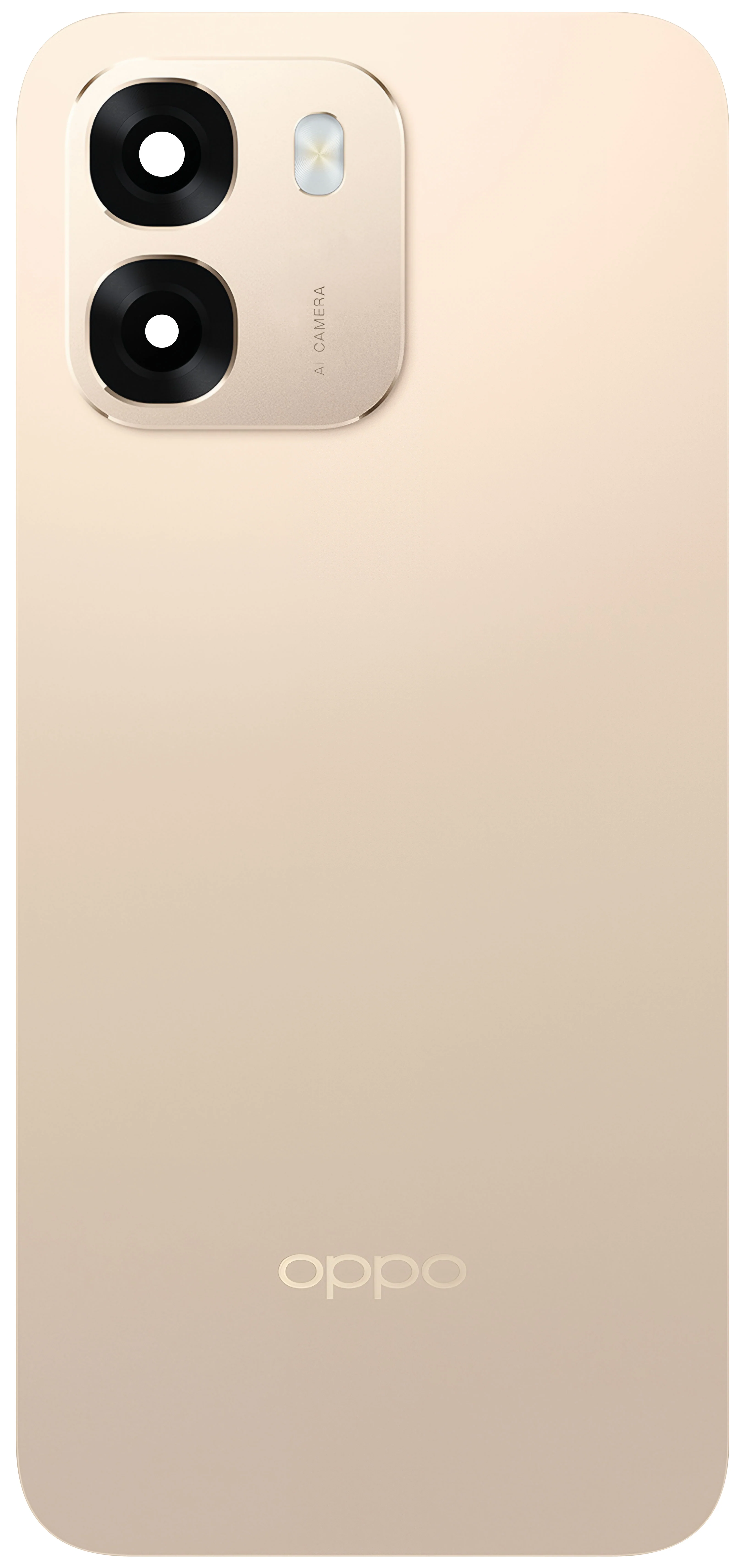 Oppo A6 4G Battery Cover, Gold (Aurora Gold), Service Pack 621033000852