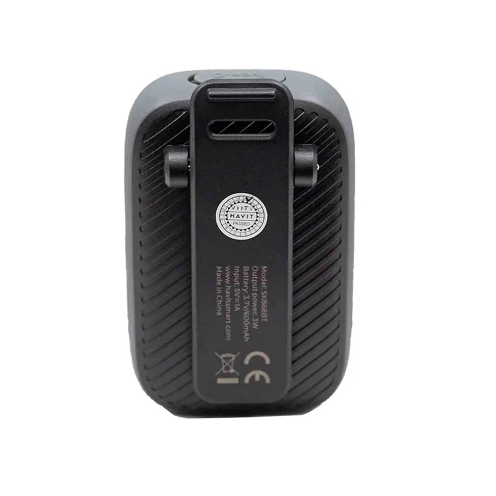 Portable Bluetooth Speaker HAVIT SK868BT, 5W, Waterproof, Black - Image 3
