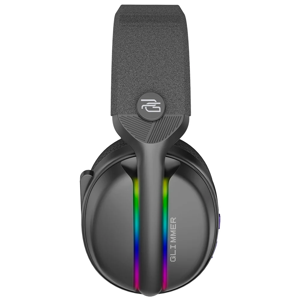 Proove Glimmer Wireless Gaming Headphones, RGB, BT / Wi-Fi / Wired, Black Purple WHGL00022016 - Image 3
