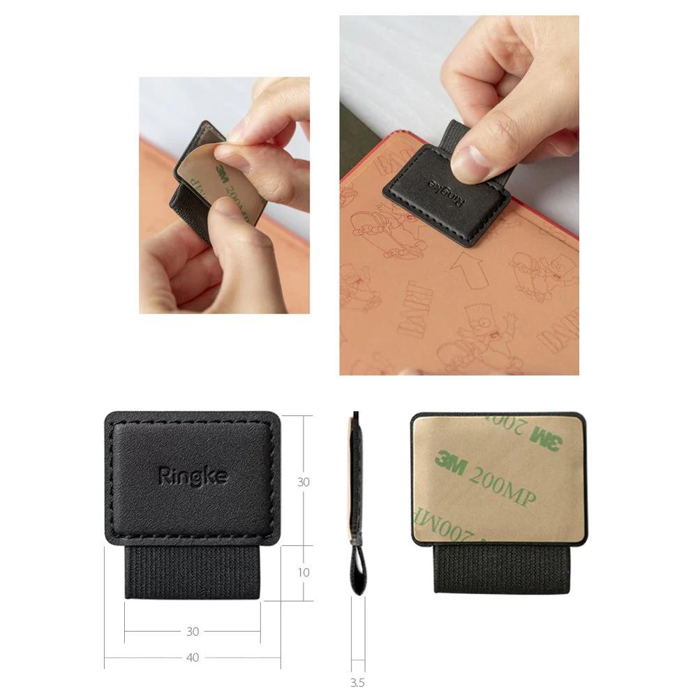 Ringke Touch Pen Holder, Black - Image 7