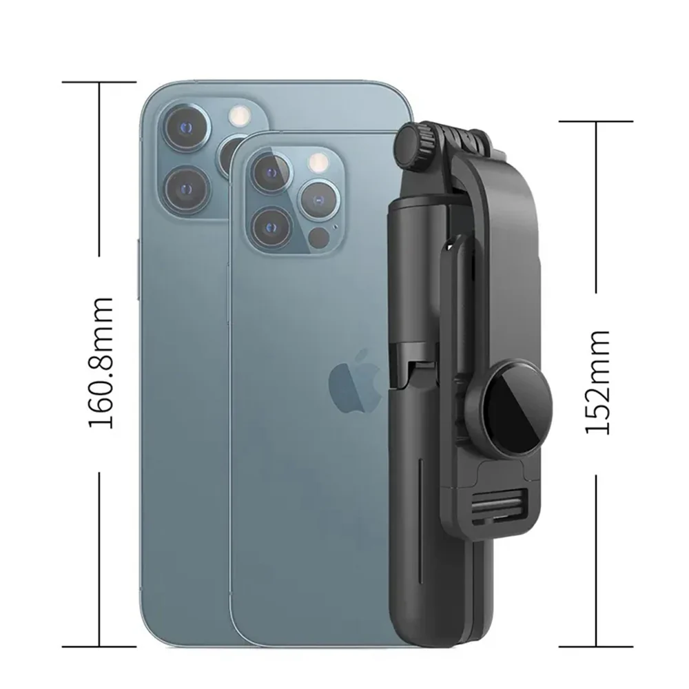 Selfie Stick Bluetooth Techsuit L11, Universal, Black - Image 4