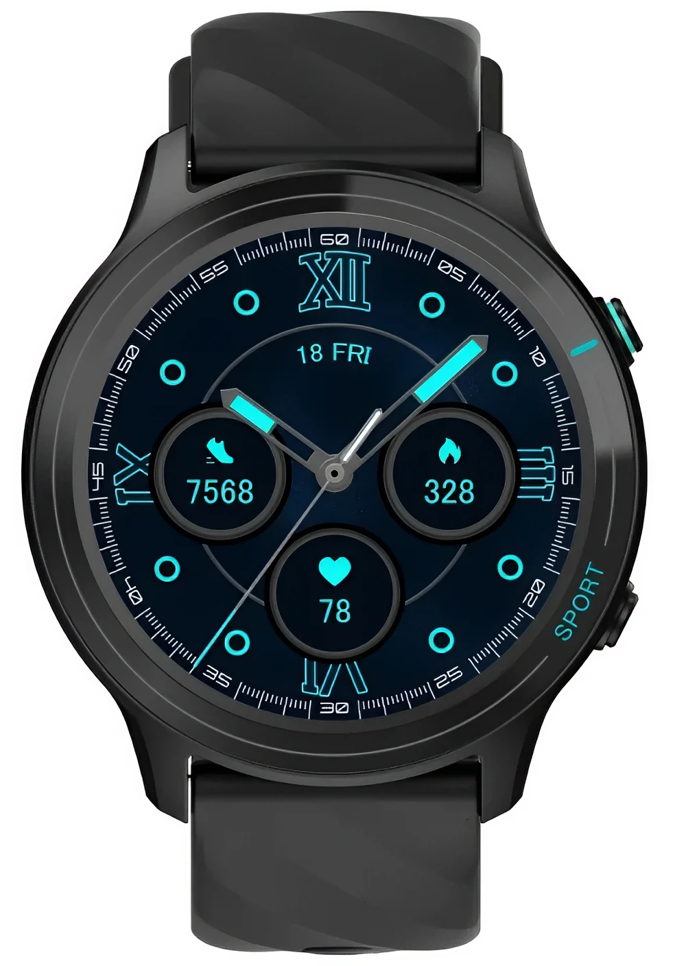 Smartwatch Titmo O-100 Call, Black - Image 2