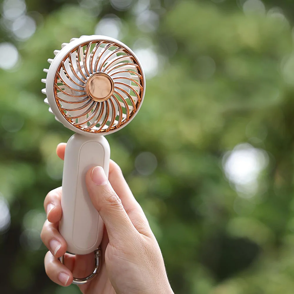 Techsuit A217 Portable Fan, Light Beige - Image 5