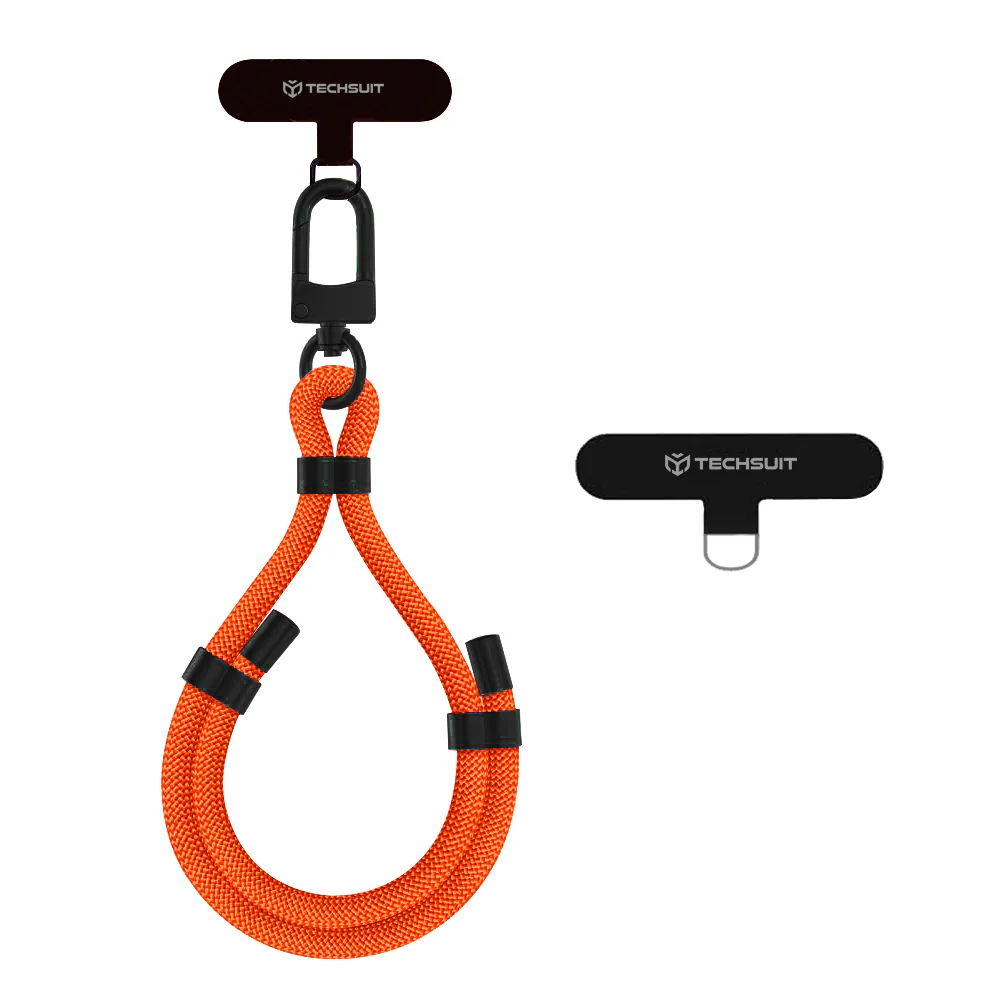 Techsuit Phone Lanyard RWS1-50-62, Dark Orange