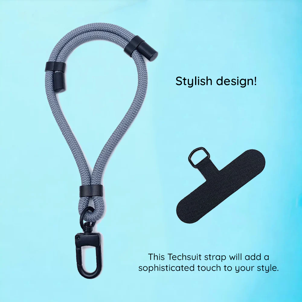 Techsuit Phone Lanyard RWS1-50-62, Dark Orange - Image 2