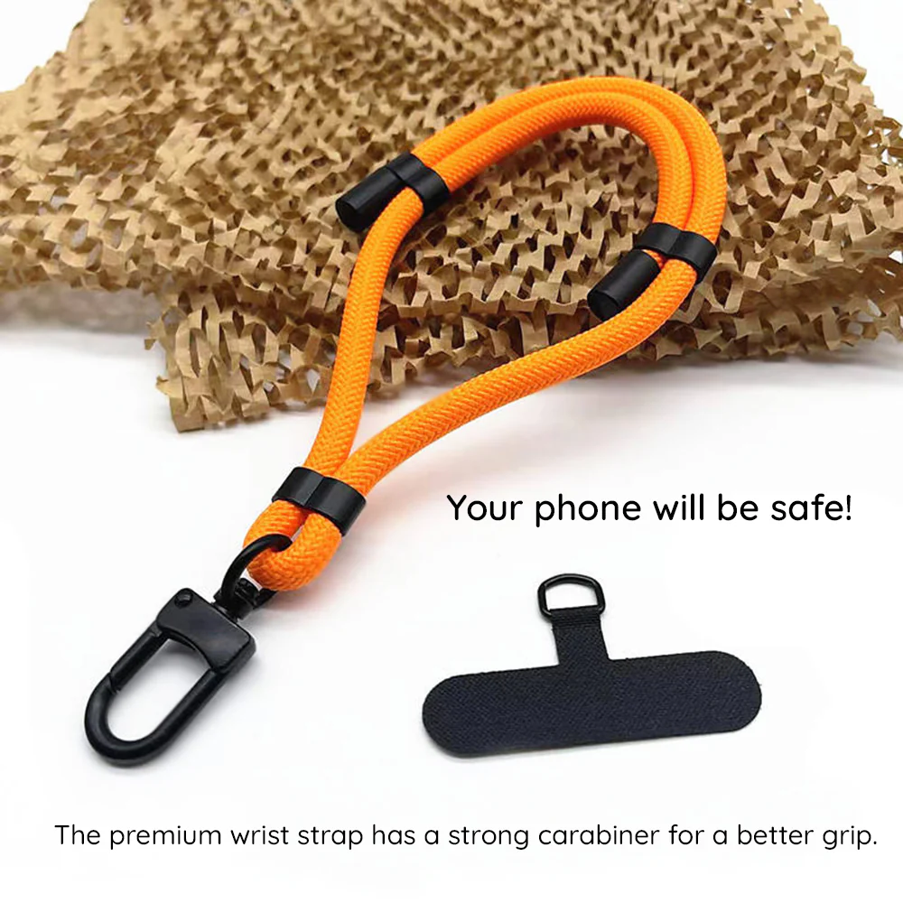 Techsuit Phone Lanyard RWS1-50-62, Dark Orange - Image 4