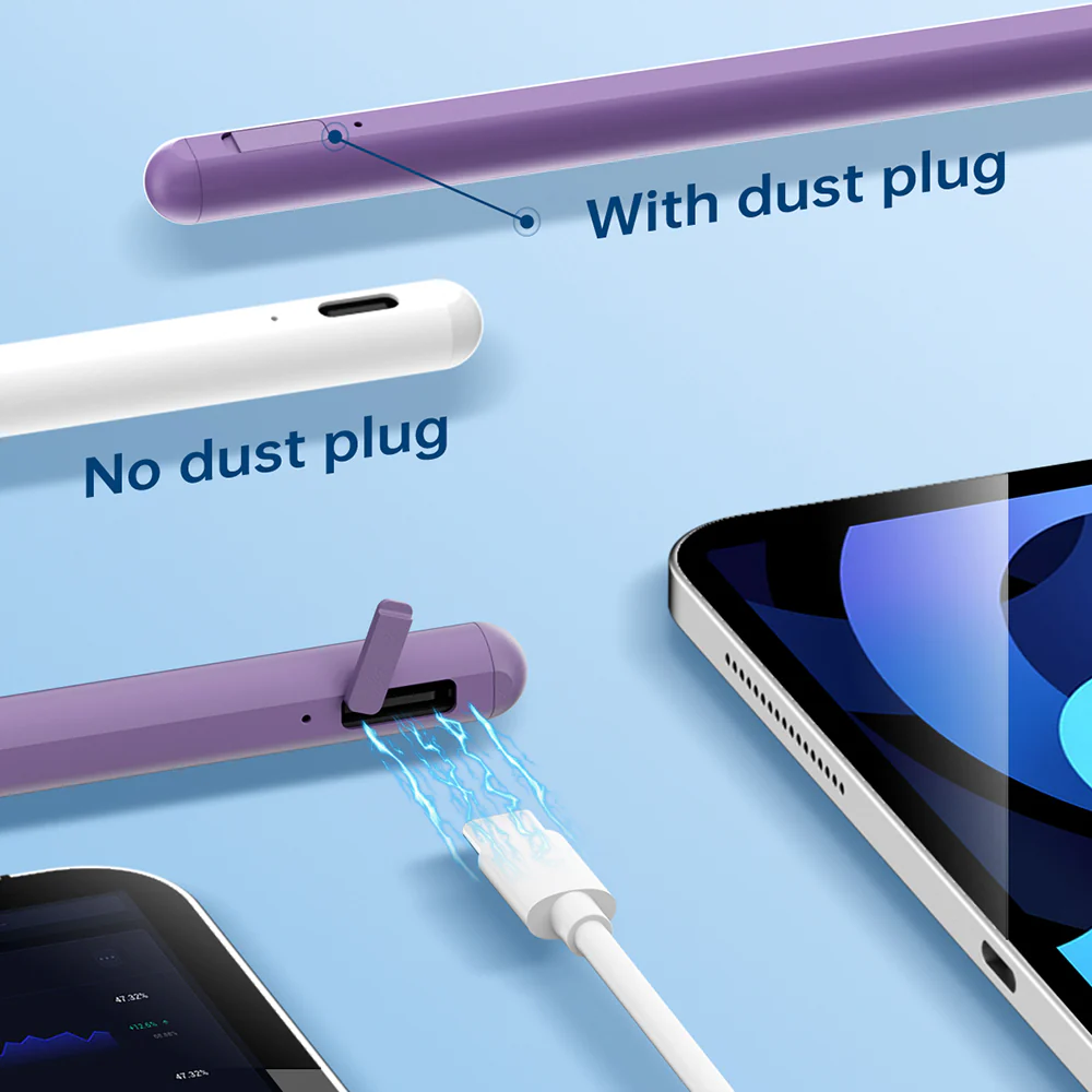 Touch Pen Techsuit AC10SH for Apple iPad, Active Version, Blue - Image 3