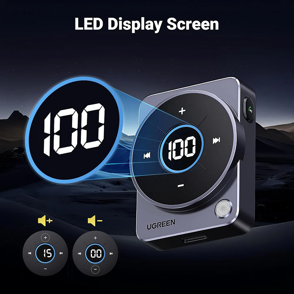 UGREEN CM724 Bluetooth Receiver - Image 2