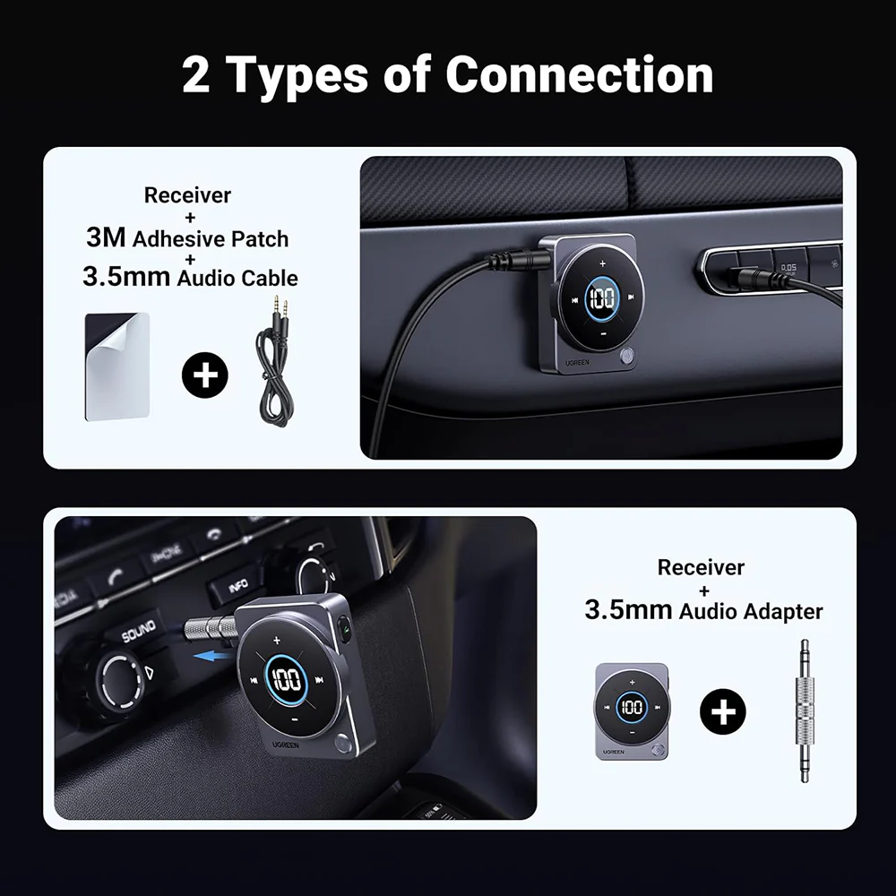 UGREEN CM724 Bluetooth Receiver - Image 6