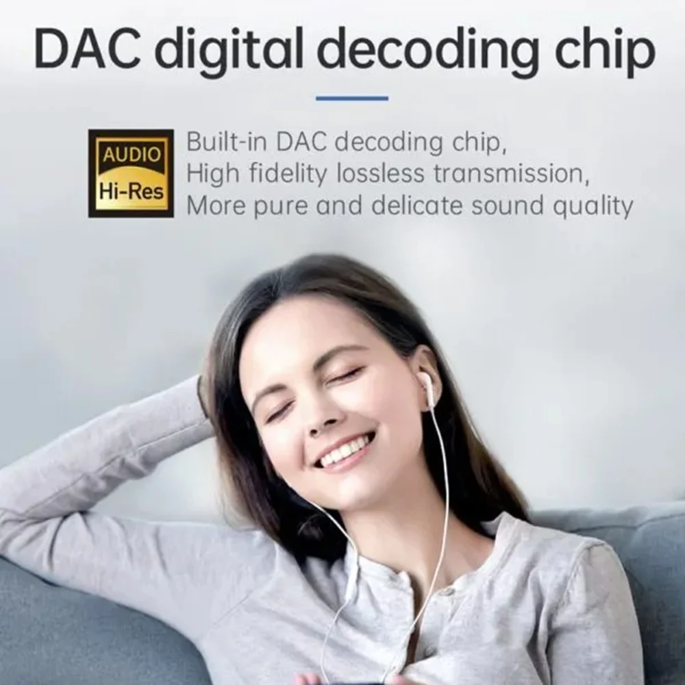 USB-C Audio Adapter - USB-C / USB-C McDodo CA-7670, Black - Image 3