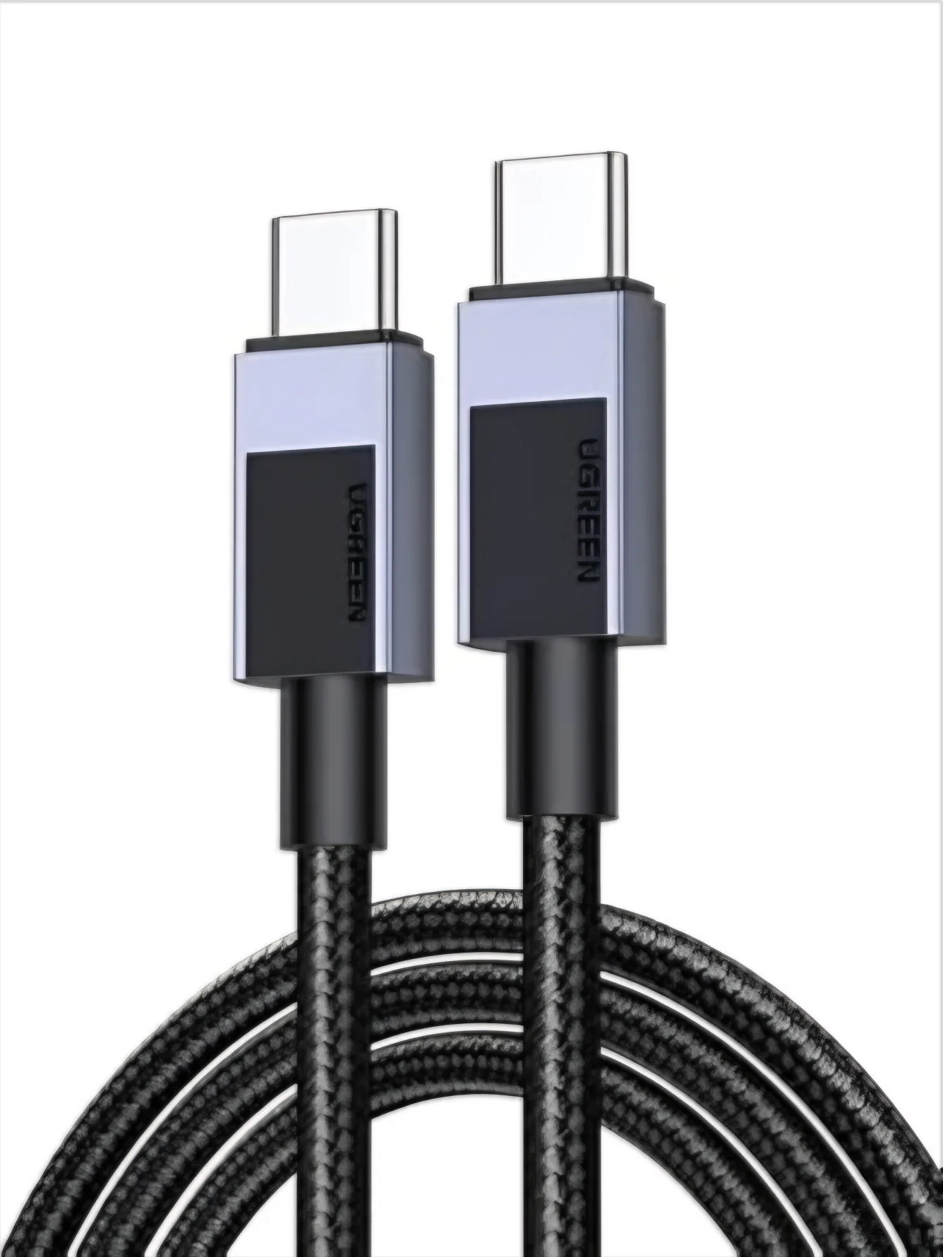 USB-C to USB-C Data and Charging Cable UGREEN L512, 100W, 2m, Gray