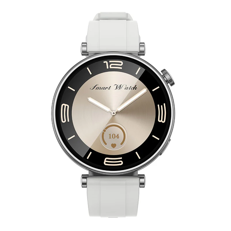 XO Design GT4 Mini Smartwatch, Silver - Image 3