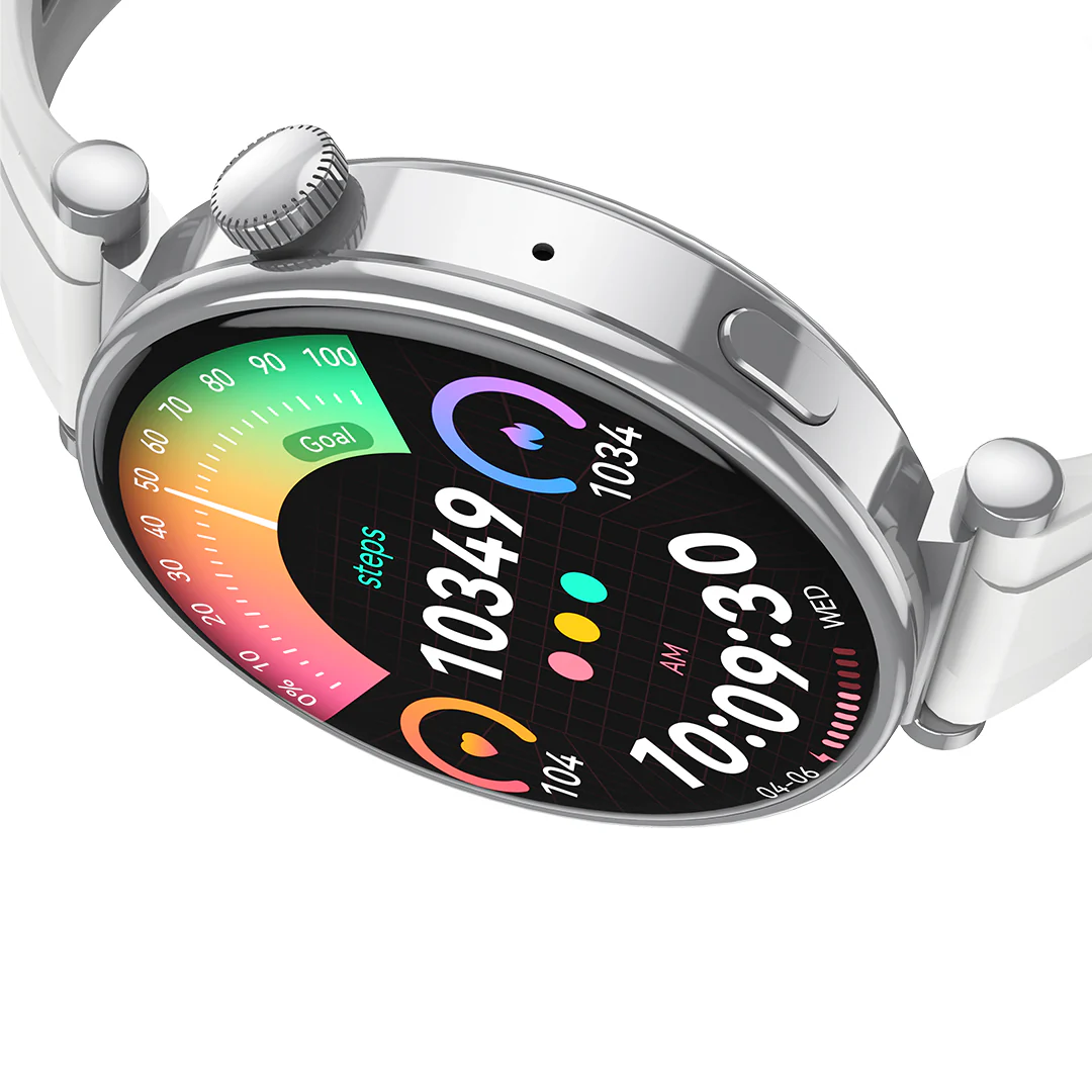XO Design GT4 Mini Smartwatch, Silver - Image 4