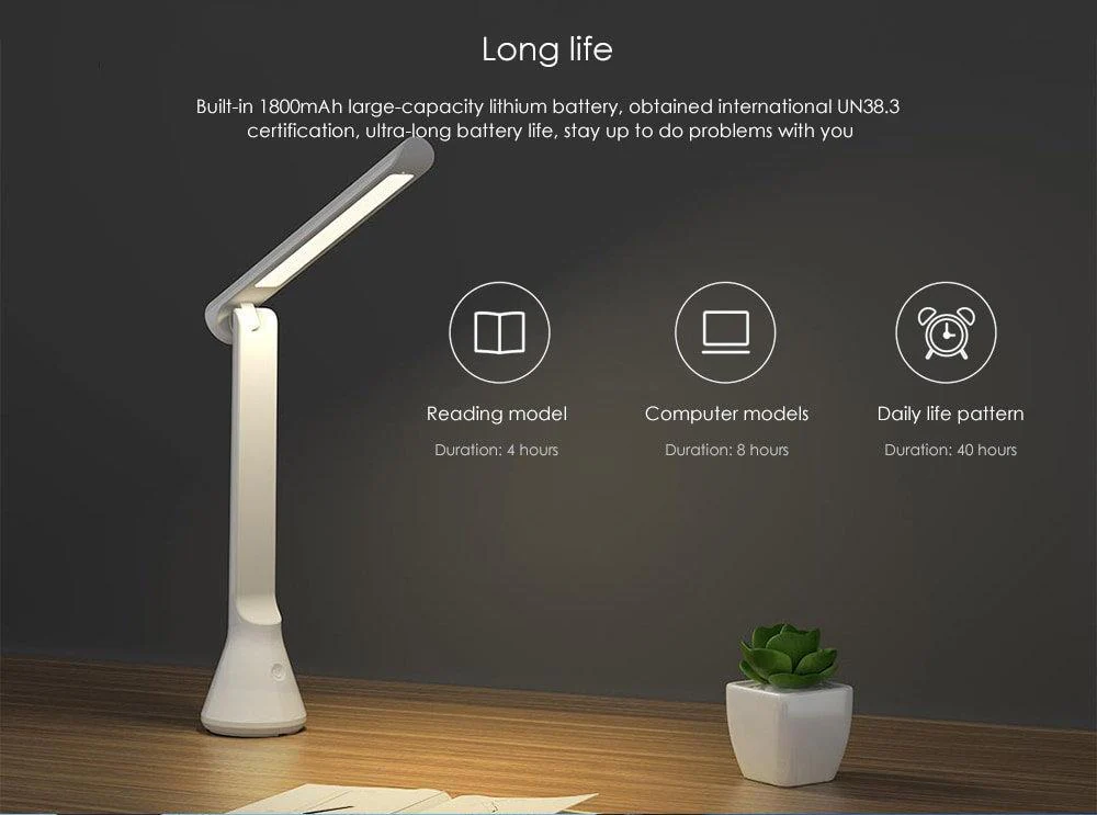 Yeelight Folding Z1 White Desk LED Lamp, YLTD11YL - Image 6