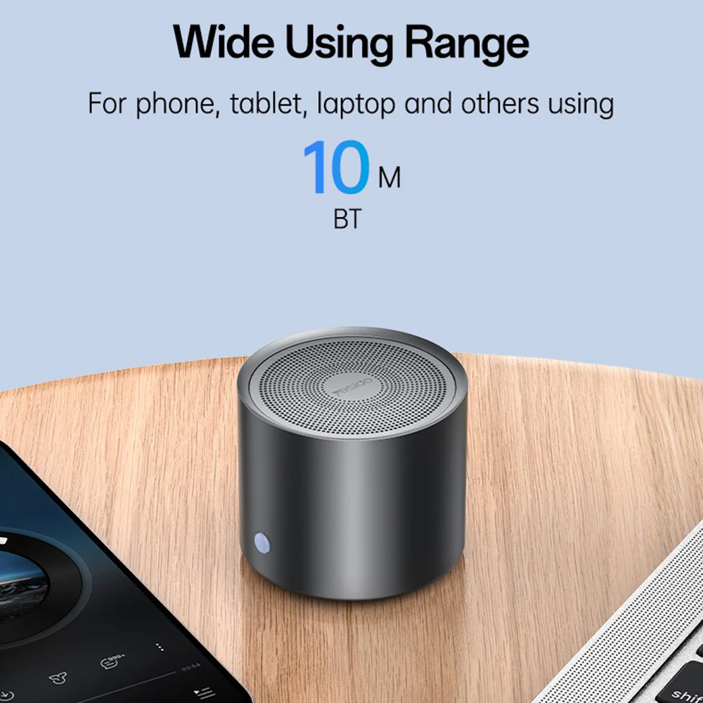 Yesido YSW30 Bluetooth Speaker, 3W, Waterproof, Black - Image 7